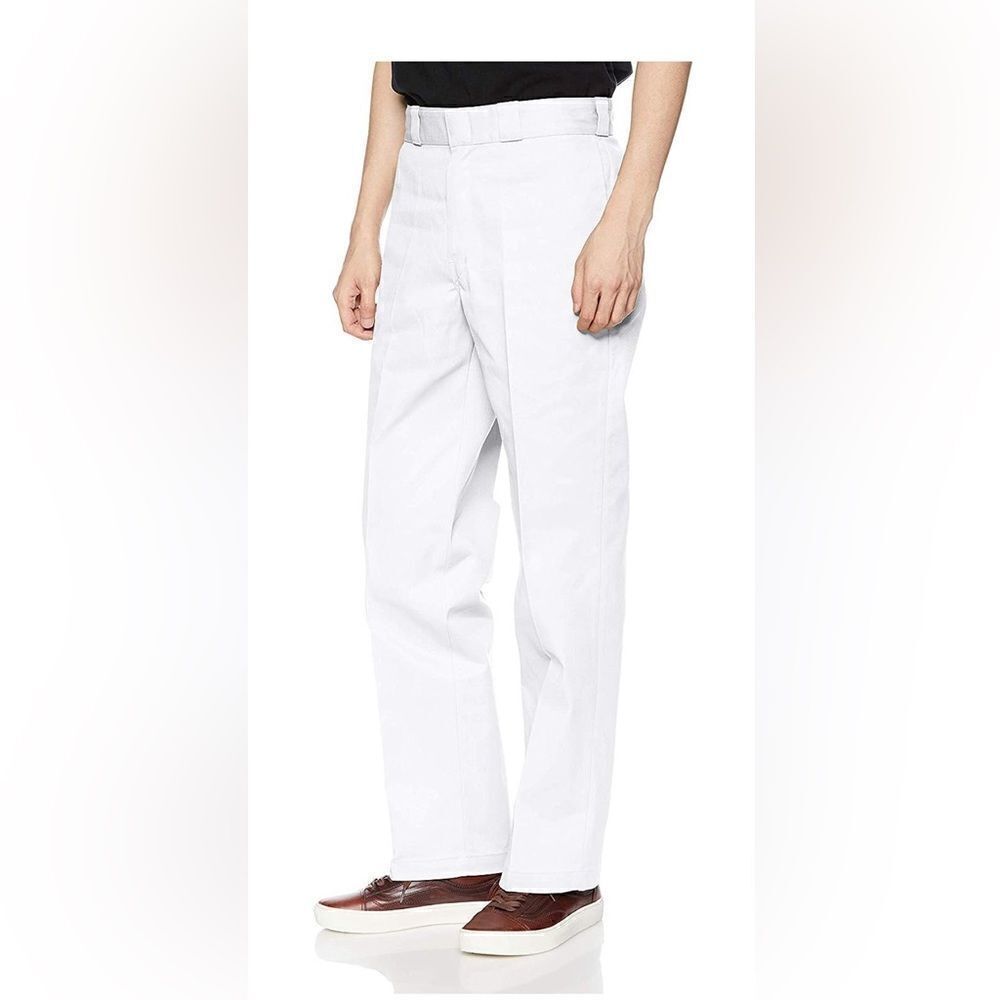 Dickies White Men's Original 874 Work Pants 42 x 30 NEW with tags